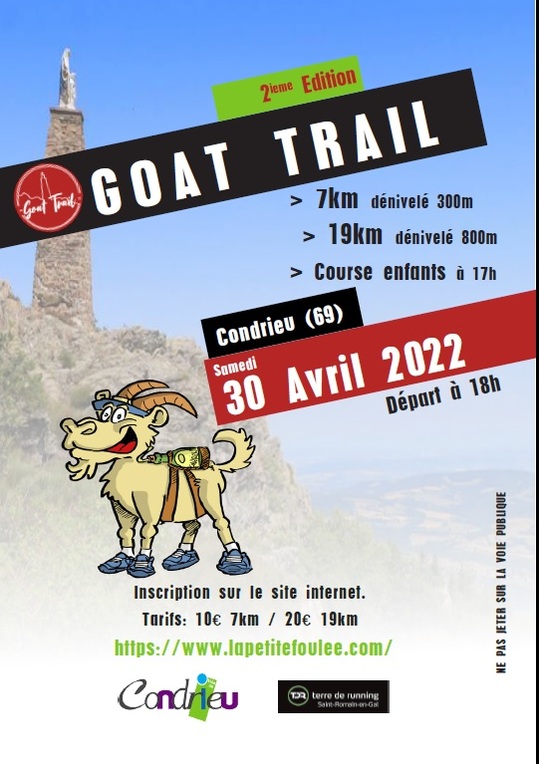 Goat trail 2ème édition RESULTATS