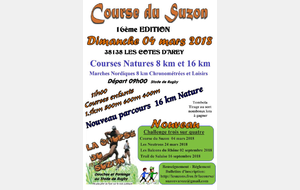 COURSE DU SUZON