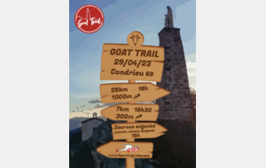 Goat trail 2023 détails et inscription