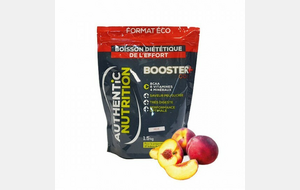 AUTHENTIC BOOSTER + 1500g pêche